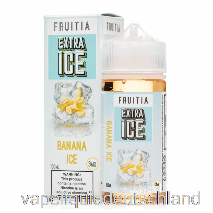 Bananeneis - Extra-Eis - Fruitia - 100 Ml 3 Mg Vape Deutschland